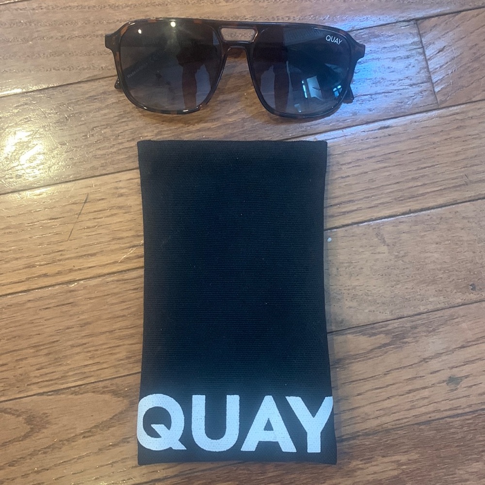 Quay Aviator Sunglasses